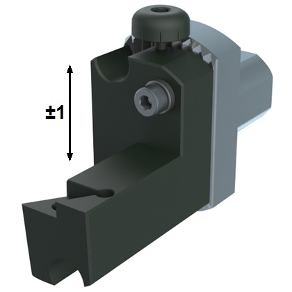 NOMURA TURNING HOLDER ADJUSTABLE FOR SUBSPINDLE LEFT DC11T3 55 DEG FOR NOMURA NN20UB8